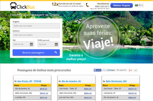 App ajuda a economizar na compra de passagens de ônibus durante as férias App ajuda a economizar na compra de passagens de ônibus durante as férias