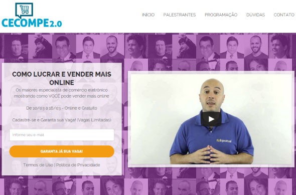 Congresso online gratuito de e-commerce contará com 35 palestrantes Congresso online gratuito de e-commerce contará com 35 palestrantes